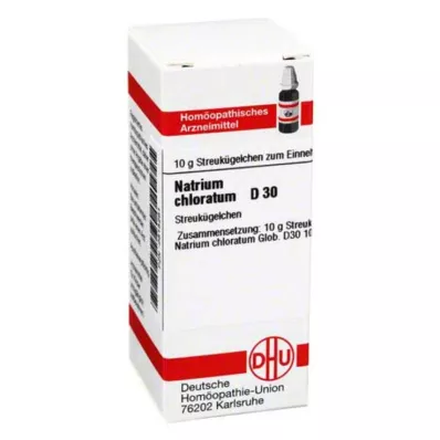 NATRIUM CHLORATUM D 30 bolletjes, 10 g