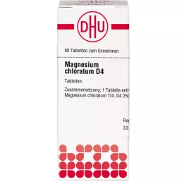 MAGNESIUM CHLORATUM D 4 tabletten, 80 st