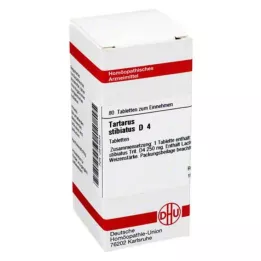 TARTARUS STIBIATUS D 4 tabletten, 80 st