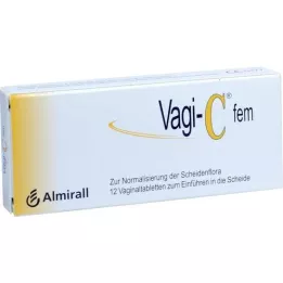 VAGI C Fem vaginale tabletten, 12 stuks