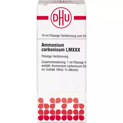 AMMONIUM CARBONICUM LM XXX Verdunning, 10 ml