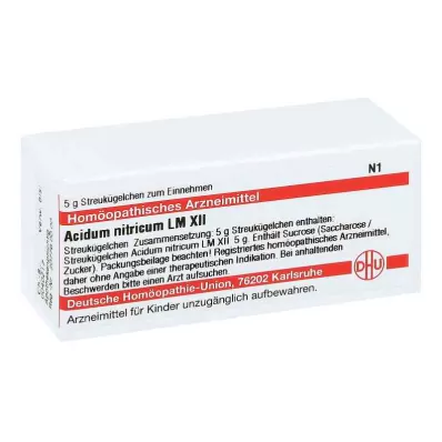 ACIDUM NITRICUM LM XII Bolletjes, 5 g ACIDUM NITRICUM LM XII Bolletjes, 5 g