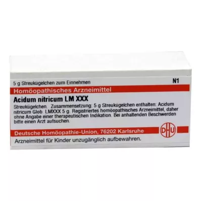 ACIDUM NITRICUM LM XXX Bolletjes, 5 g ACIDUM NITRICUM LM XXX Bolletjes, 5 g