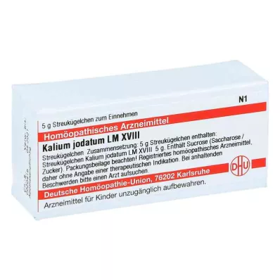 KALIUM JODATUM LM XVIII Bolletjes, 5 g KALIUM JODATUM LM XVIII Bolletjes, 5 g