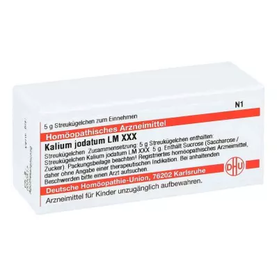 KALIUM JODATUM LM XXX Bolletjes, 5 g KALIUM JODATUM LM XXX Bolletjes, 5 g