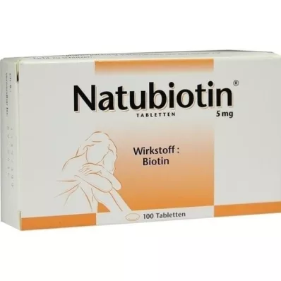 NATUBIOTIN Tabletten, 100 stuks