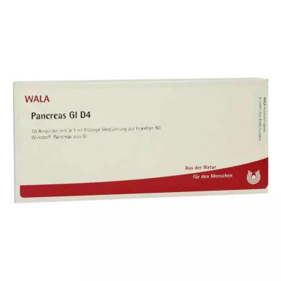 PANCREAS GL D 4 Ampullen, 10X1 ml PANCREAS GL D 4 Ampullen, 10X1 ml