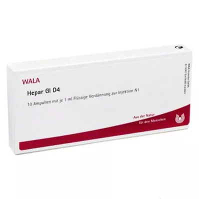HEPAR GL D 4 Ampullen, 10X1 ml HEPAR GL D 4 Ampullen, 10X1 ml