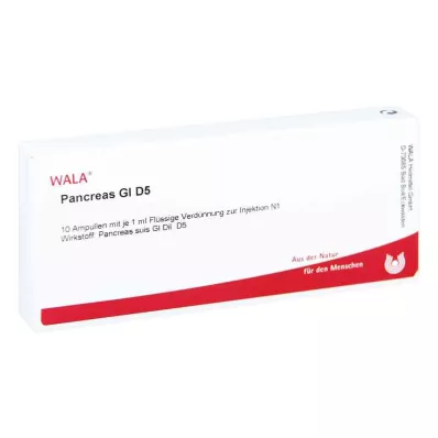 PANCREAS GL D 5 ampullen, 10X1 ml PANCREAS GL D 5 ampullen, 10X1 ml