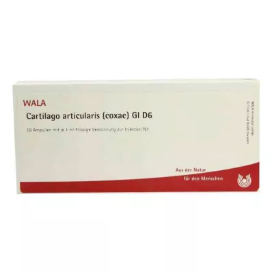 CARTILAGO articularis coxae GL D 6 ampullen, 10X1 ml
