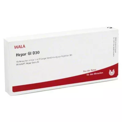 HEPAR GL D 30 Ampullen, 10X1 ml HEPAR GL D 30 Ampullen, 10X1 ml