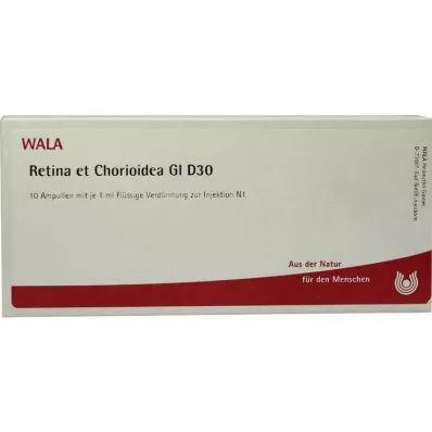 RETINA ET Chorioidea GL D 30 Ampullen, 10X1 ml