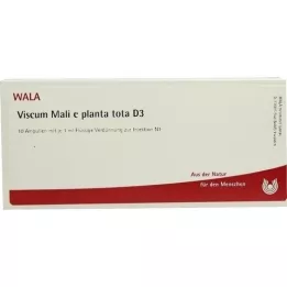 VISCUM MALI e planta tota D 3 Ampullen, 10X1 ml