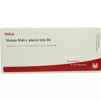 VISCUM MALI e planta tota D 3 Ampullen, 10X1 ml