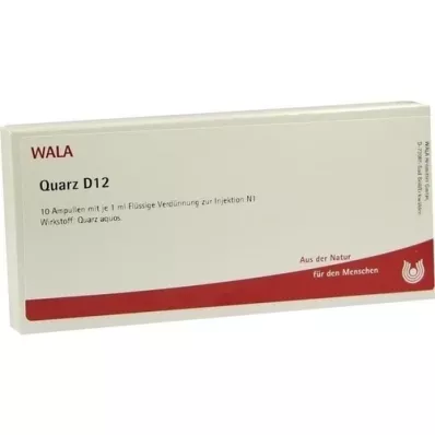 QUARZ D 12 Ampullen, 10X1 ml