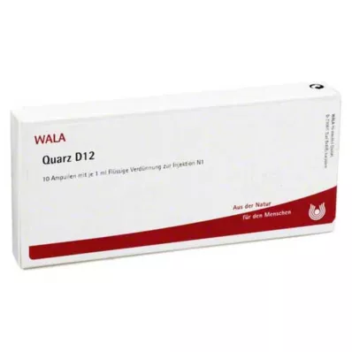 QUARZ D 12 Ampullen, 10X1 ml QUARZ D 12 Ampullen, 10X1 ml