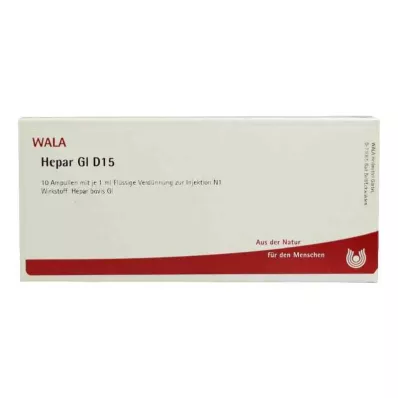 HEPAR GL D 15 Ampullen, 10X1 ml HEPAR GL D 15 Ampullen, 10X1 ml
