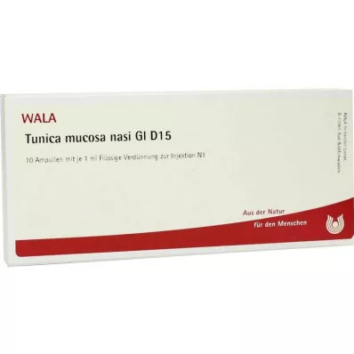 TUNICA slijmvlies nasi GL D 15 ampullen, 10X1 ml TUNICA slijmvlies nasi GL D 15 ampullen, 10X1 ml
