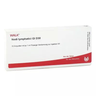NODI lymfatici GL D 30 ampullen, 10X1 ml