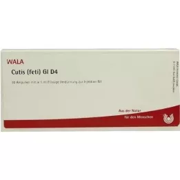 CUTIS foeti GL D 4 ampullen, 10X1 ml