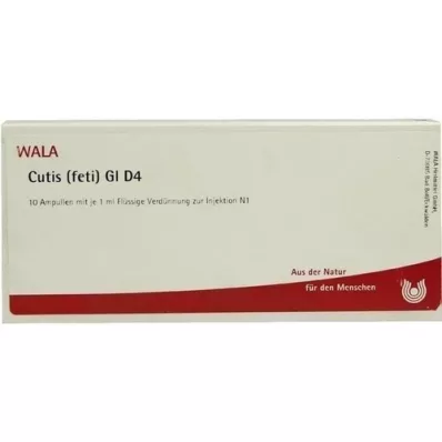 CUTIS foeti GL D 4 ampullen, 10X1 ml