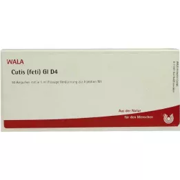CUTIS foeti GL D 4 ampullen, 10X1 ml