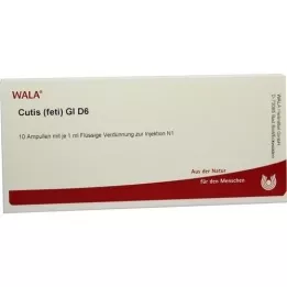 CUTIS foeti GL D 6 ampullen, 10X1 ml