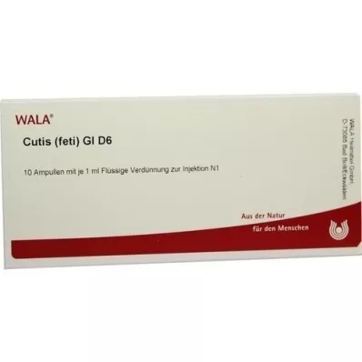 CUTIS foeti GL D 6 ampullen, 10X1 ml