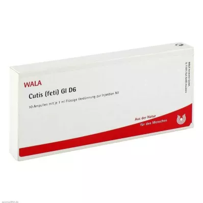 CUTIS foeti GL D 6 ampullen, 10X1 ml
