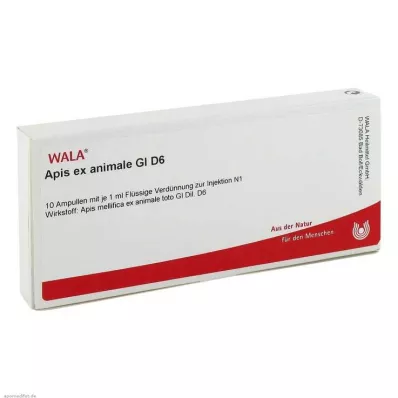 APIS EX animale GL D 6 ampullen, 10X1 ml