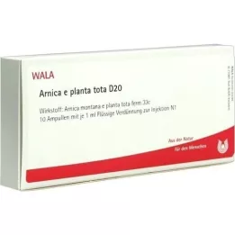 ARNICA E Planta tota D 20 Ampullen, 10X1 ml