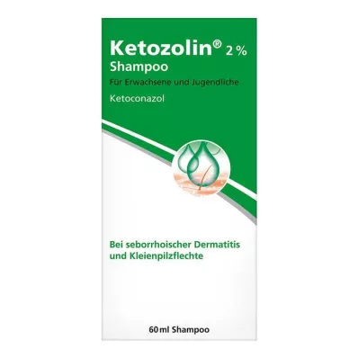 KETOZOLIN 2% Shampoo, 60 ml KETOZOLIN 2% Shampoo, 60 ml