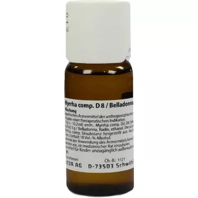 MYRRHA mengsel comp.D 8/Belladonna Radix D 10 aa, 50 ml