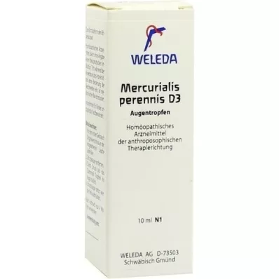 MERCURIALIS PERENNIS D 3 oogdruppels, 10 ml