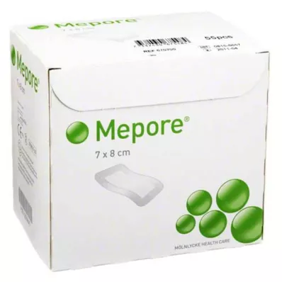MEPORE Wondverband steriel 7x8 cm, 55 st MEPORE Wondverband steriel 7x8 cm, 55 st