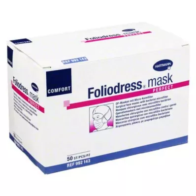 FOLIODRESS masker Comfort perfect groen OP-Maskers, 50 stuks