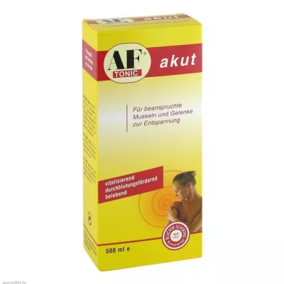 AF TONIC acute vloeistof, 500 ml AF TONIC acute vloeistof, 500 ml
