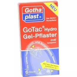 GOTAC Wondfolie met gelkussen, 6 stuks