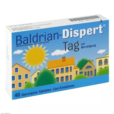 BALDRIAN DISPERT Dagomhulde tabletten, 40 stuks