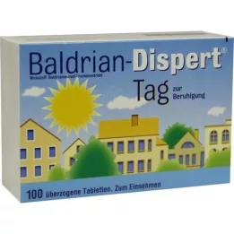 BALDRIAN DISPERT Dagomhulde tabletten, 100 stuks