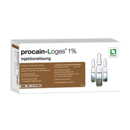 PROCAIN-Loges 1% oplossing voor injectie Ampullen, 50X2 ml