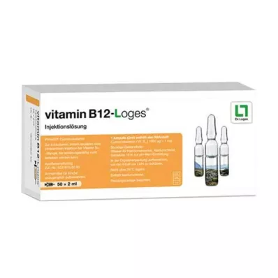 VITAMIN B12-LOGES Injectievloeistof Ampullen, 50X2 ml