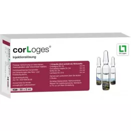 CORLOGES Injectievloeistofampullen, 50X2 ml