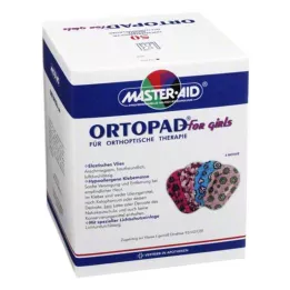 ORTOPAD voor meisjes gewone oog-occlusiepleisters, 50 stuks