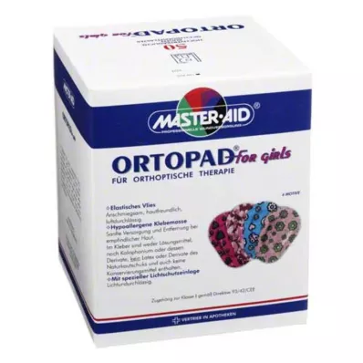 ORTOPAD voor meisjes gewone oog-occlusiepleisters, 50 stuks ORTOPAD voor meisjes gewone oog-occlusiepleisters, 50 stuks