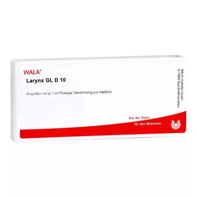 LARYNX GL D 10 ampullen, 10X1 ml