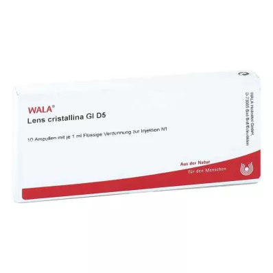 LENS CRISTALLINA GL D 5 ampullen, 10X1 ml