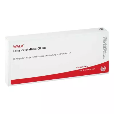 LENS CRISTALLINA GL D 8 Ampullen, 10X1 ml