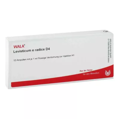 LEVISTICUM E radice D 4 Ampullen, 10X1 ml LEVISTICUM E radice D 4 Ampullen, 10X1 ml
