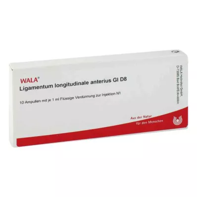 LIGAMENTUM LONGITUDINALE anterius GL D 8 ampullen, 10X1 ml